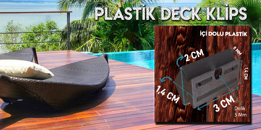 Plastik Dec Klips