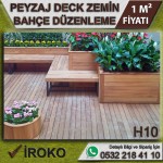 Peyzaj Deck Zemin Bahçe Düzenleme