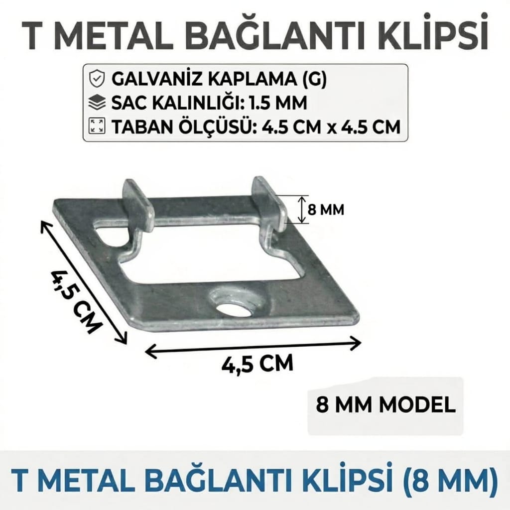Metal Deck Klips